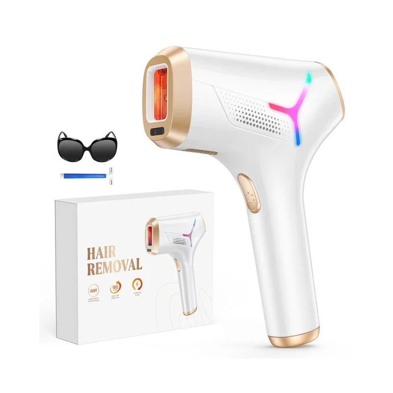 Epilator NEW Flashes Hair Removal for Women and Men IPL Hair Removal Body Bikini and Facial Areas Painless Permanent HairRemoval