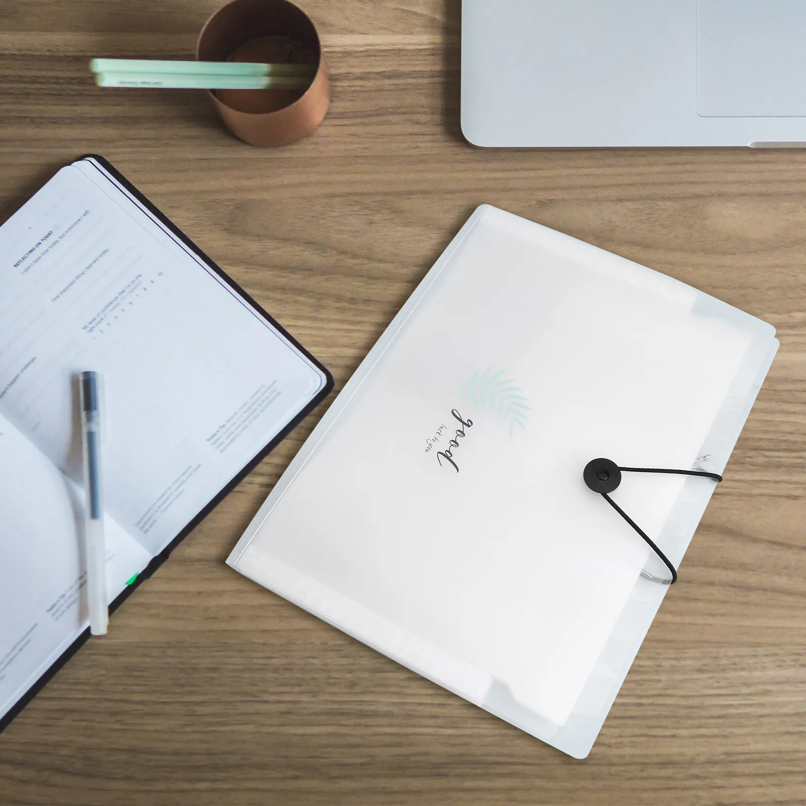 

1Pcs Large Classified Document Holder Plastic File Folder File Envelope Button for Exam Papers Files Stationery