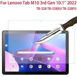 For Lenovo Tab M10 Gen 3 2022 Tempered Glass Screen Protector 3rd Gen 10.1 Inch Tablet Protective Film TB-328 TB-328XU TB-328FU