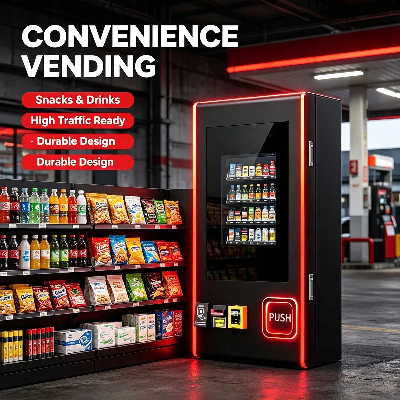 Wall Mounted Vending Machine Card Game Dispenser DIY Snack Drink Self-Service Unit for Man Cave