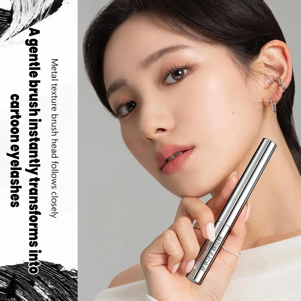 1/2/5 Stuks Dichte Slanke Duurzaam Oog Zwarte Crème Waterdicht Niet Vlekken Stalen Buis Wimper Primer perfecte Make-Up Look Mascara