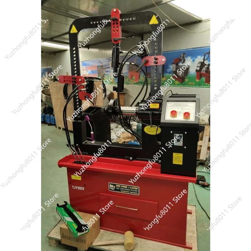 Aluminum Alloy Wheel Hub Shaping Machine Automotive Steel Ring Deformation Repair Machine Electric Hydraulic