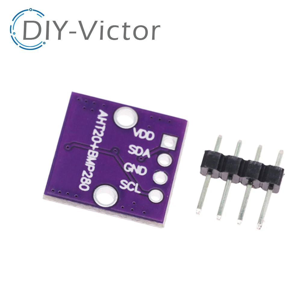 درجة الحرارة الرقمية الرطوبة وضغط الهواء الاستشعار ، AHT20 + BMP280 ، وحدة ضغط الهواء ، عالية الدقة #2