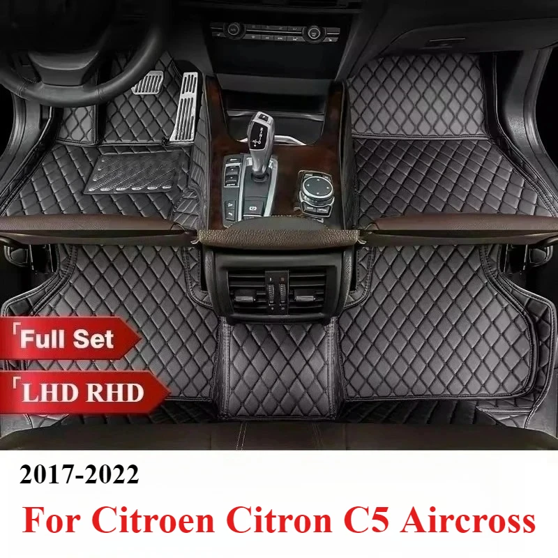 

Автомобильные коврики для Citroen Citron C5 Aircross 2022 2021 2020 2019 2018 2017, ковры, коврики для приборной панели, автоаксессуары, детали для стайлинга
