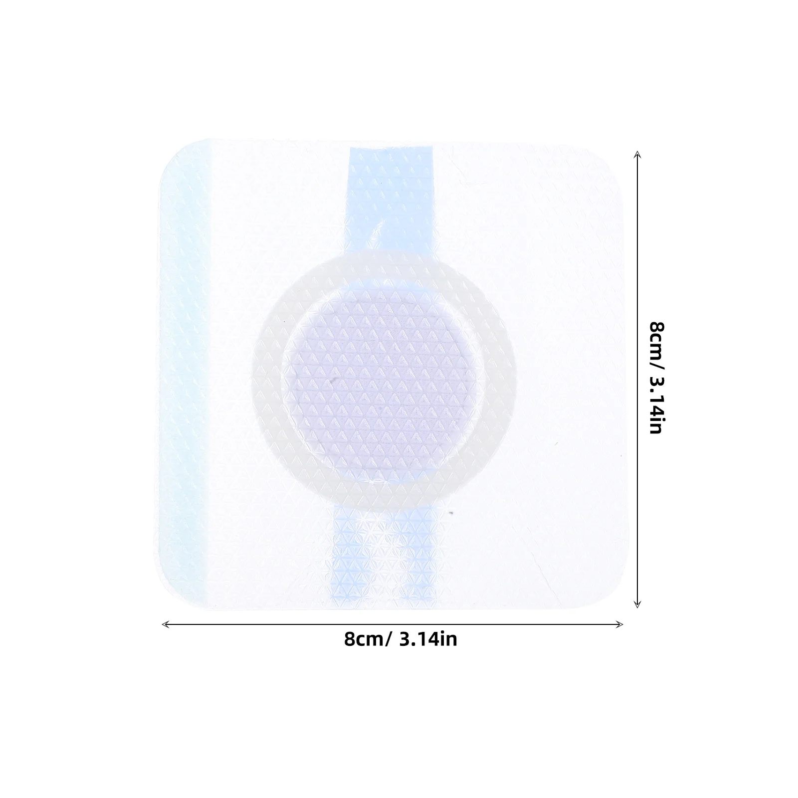 5 pezzi medicazione ombelicale pediatrico per neonati toppe curative traspiranti per l'ombelico supporta l'ombelico sporgente sollievo efficace infantile