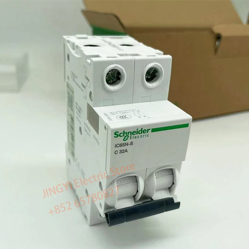 Schneider electric Mini Disjuntor iC65-S Miniature circuit breaker 2P C 6A 10A 16A 32A 50A 63A A9SF18210 A9SF18216 A9SF18232