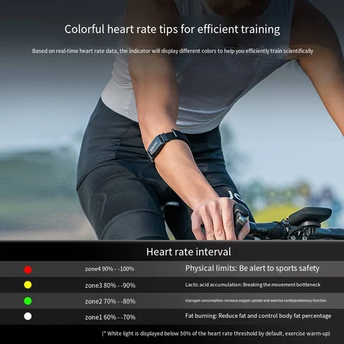 Imagen 2 del producto XOSS IPX8 Beat Band Pro Monitor de ritmo cardíaco brazalete cinturón de muñeca ANT + BBP Swim Run Train Fitness calorías oximetría velocidad de pasos para brazo