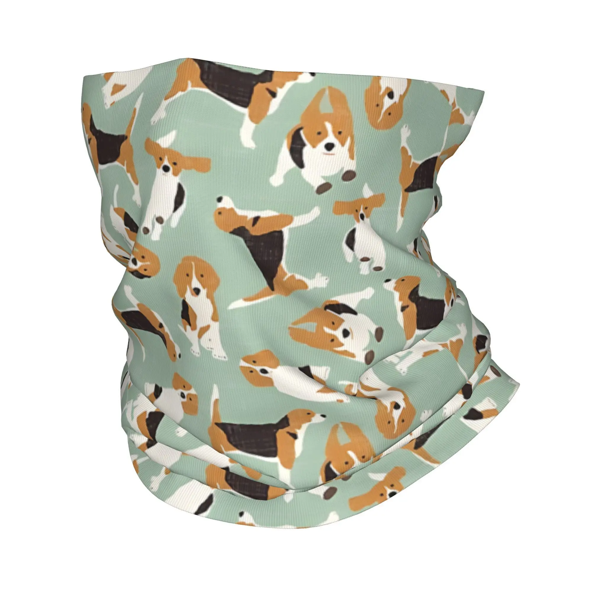 

Многофункциональный шарф-бандана Beagle Scatter Mint для собак: для прогулок, бега, зимы, для взрослых собак