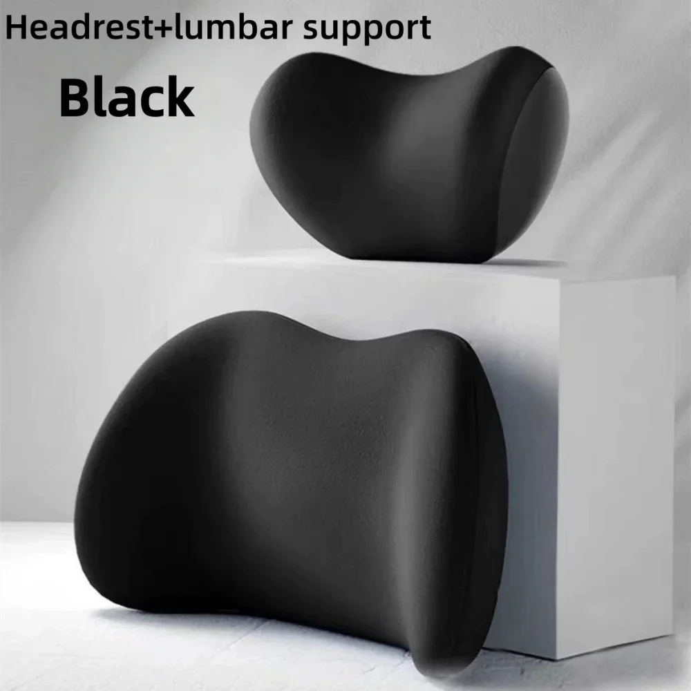 Household Automotive Products,Car Headrest, Lumbar Support, Shoulder Pillow, Car Pillow, Memory Cotton Waist Backrest Cushion