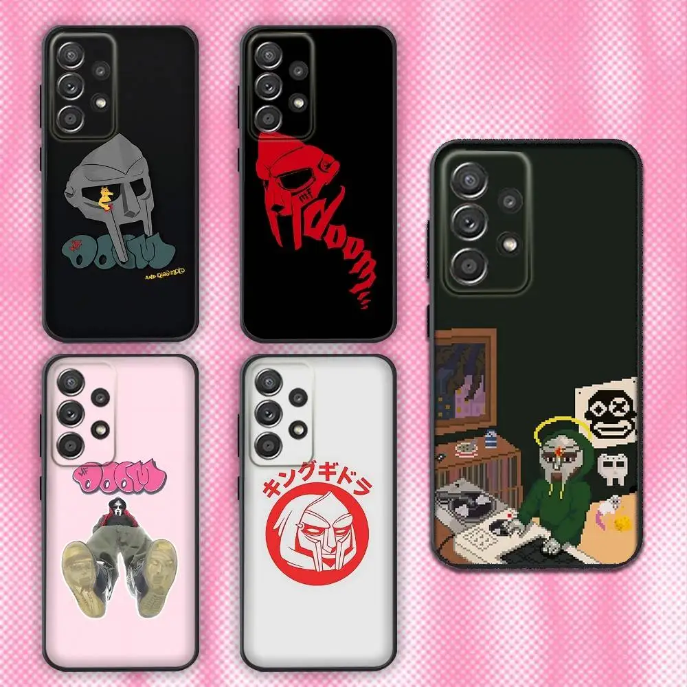 

Rapper Retro-Mf-Dooms Phone Case For Samsung Galaxy A13,A21s,A22,A31,A32,A52,A53,A71,A80,Soft Black Shell