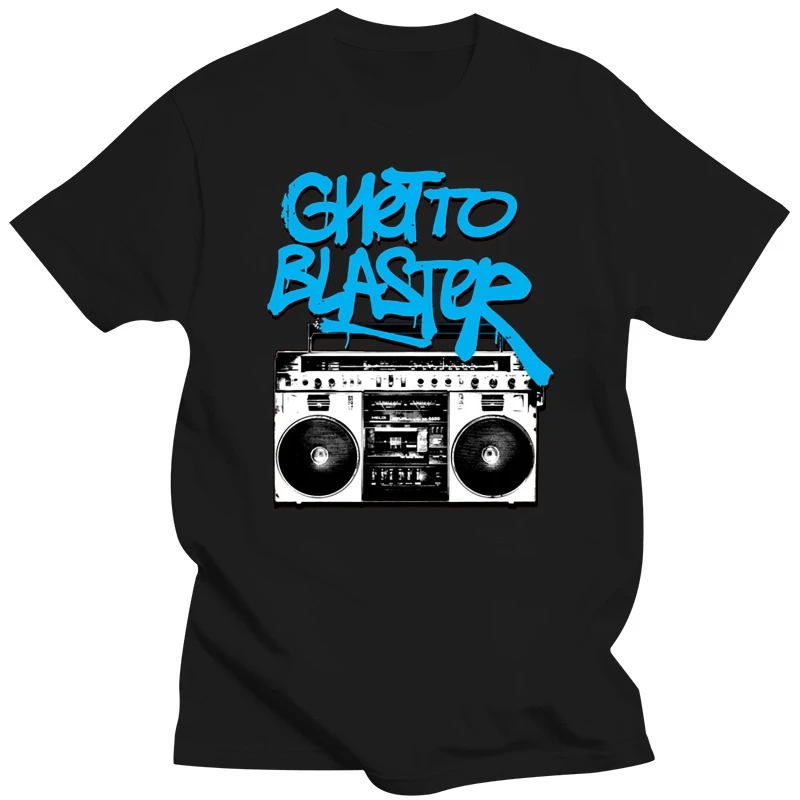 Rock Cassette Red T Shirt Ghetto Blaster Magnetic Tape Records Music Tshirt For Men Fashion Good Nice Tshirt Top Quality