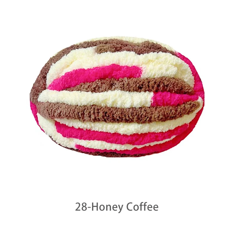 250 g extra dicke Eisgarndecke, handgestricktes DIY-Garn, große Dicke, Chenille-Kissen, Haustierbettgarn, isländische Schal, Mütze, Stricknadel, eng anliegender weicher, extra dicker Garnball, 1 Stück