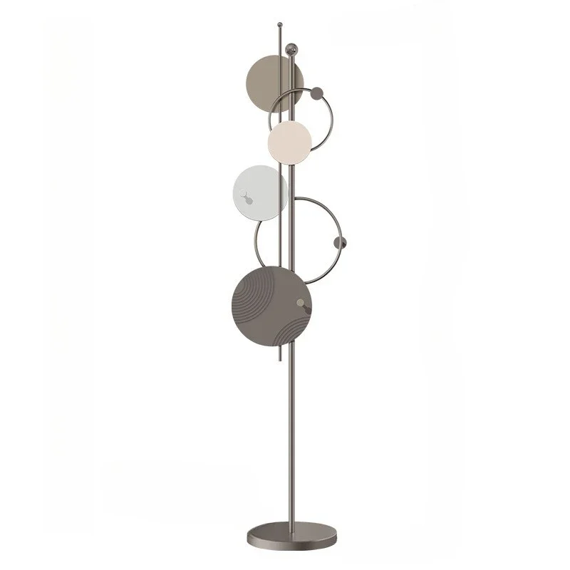 Light luxury coat rack Floor-to-ceiling bedroom hanger Household Internet celebrity clothes rack Vertical door Simple indoor
