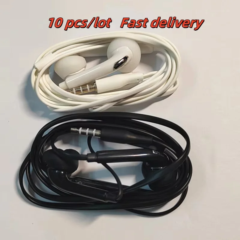 10pc Sport  In Ear Earphone With Microphone Headset Earbuds Earpiece Music Headphones for General Cell phone