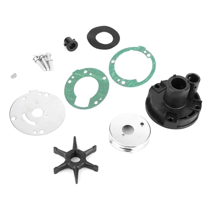 Kit de reparación de bomba de agua, accesorios de repuesto 689-W0078 para Motor fueraborda Yamaha, 2 tiempos, 25HP-30HP 689-W0078-A6, 689-W0078-04