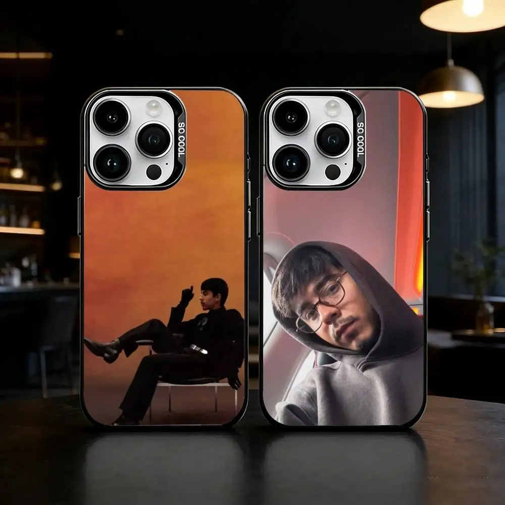 

I-Ivan Cornejo Rapper Phone Case For iPhone 17 16 15 14 13 12 11 Pro Max Plus Silver Matte Black Cover