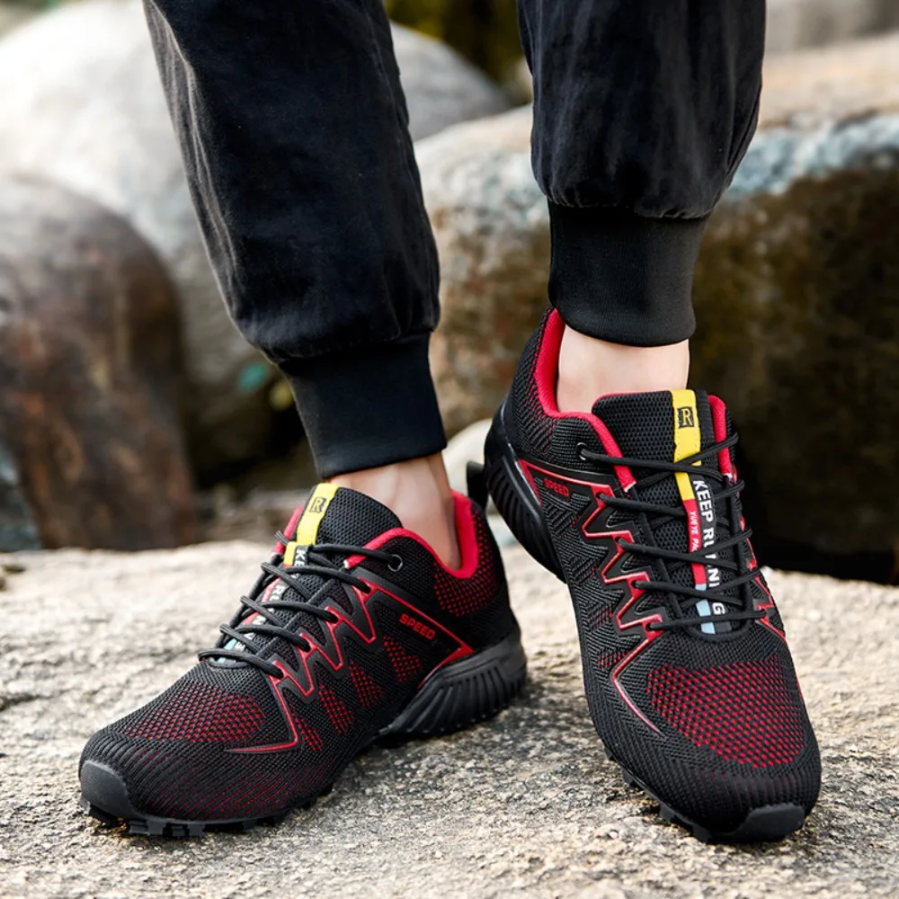 

Waterproof Hiking Shoes Men‘s Outdoor Trekking Sneakers Mountain Climbing Camping Trainers Hunting Tactical Boots Bike Shoe Male