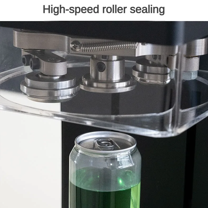 FGJ-100D-25 Automatische Intelligente Kan Sluitmachine Basis Multifunctionele Drank Kan Frisdrank Fles Sluitmachine