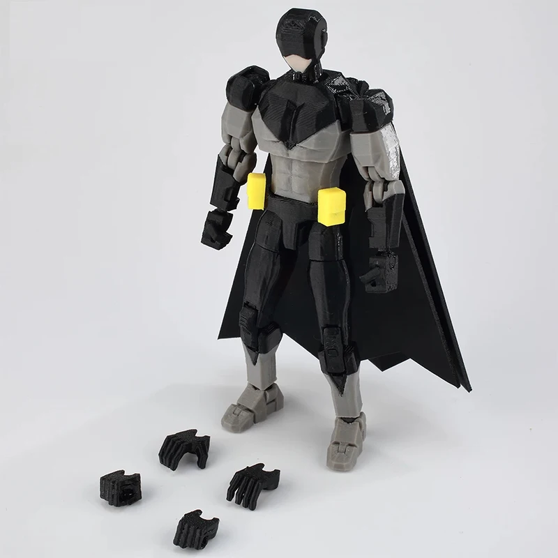 3D Printed Dummy 13 Invincible Boy Titan Model Multi-jointed Movable Action Figure Desktop Ornament Animation Model For Kids Fan image 3
