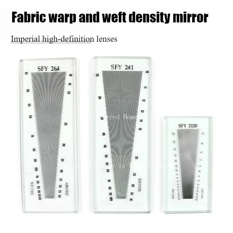 Suitable for Fabric Density Micro Mirror Glass Fiber Weft Mirror Weft Density Ruler Measuring Instrument