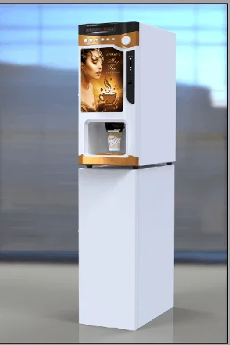 coin operated fully automatic vending coffee machine