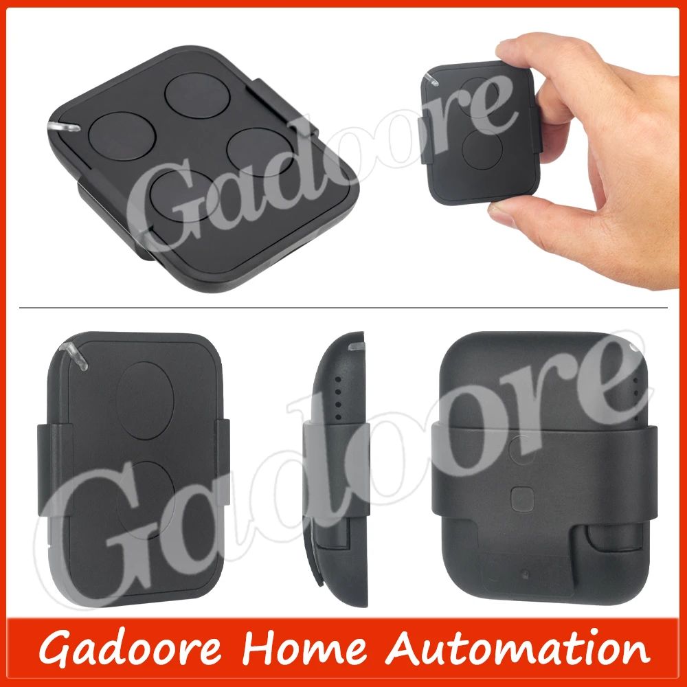 Gadoore 433MHz FLO2RE FL04RE Garage Door Remote Era Flor FLO2RE FL04RE Compatible for 433Mhz FLO2RE /4RE ON2E/ON4E FLO2R-S FLO4R