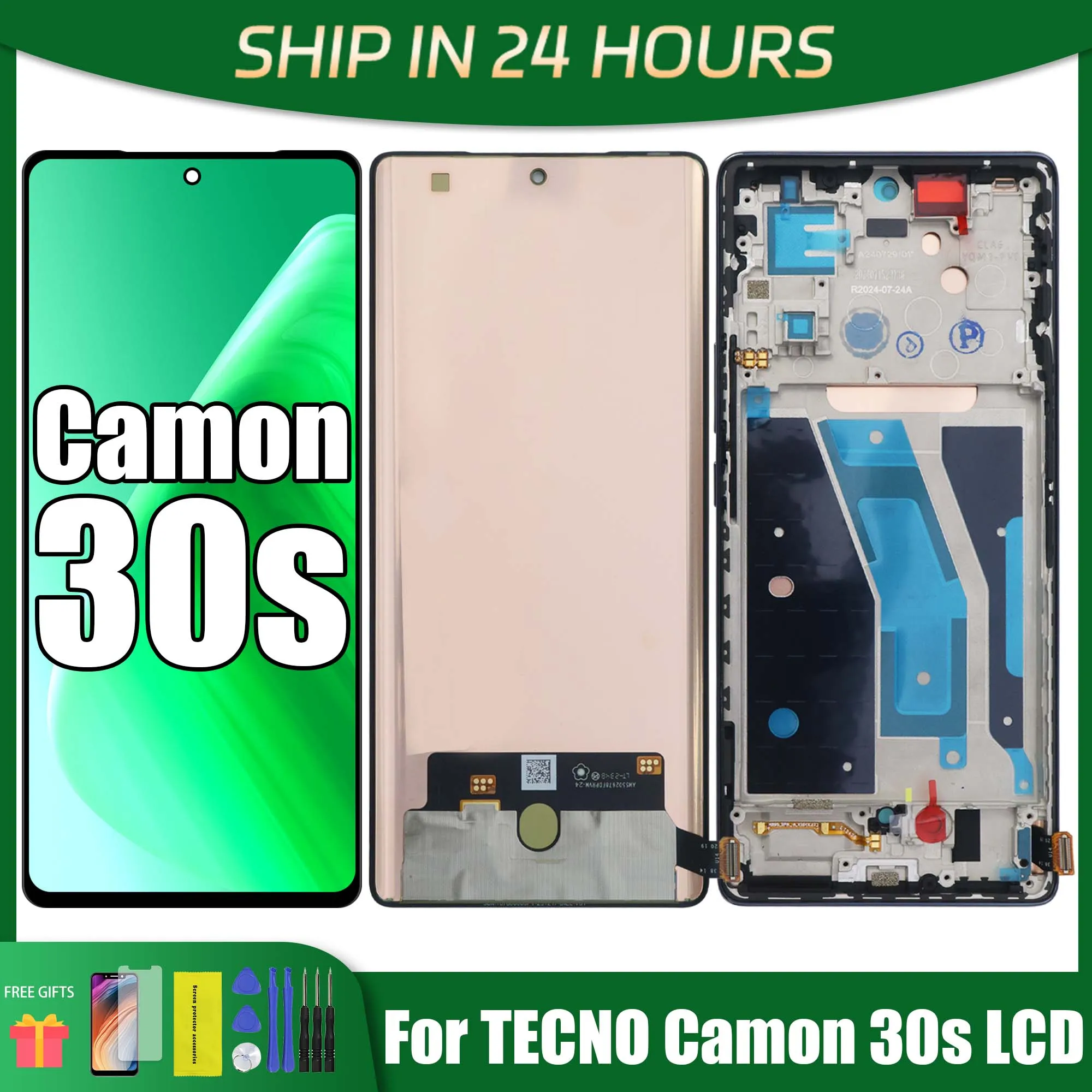 pantalla-lcd-de-678-pulgadas-para-tecno-camon-30s-cla5-ensamblaje-de-sensor-digitalizador-tactil-piezas-de-repuesto-para-pantalla