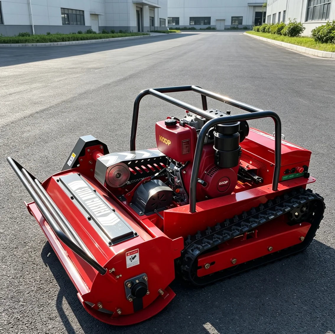 Smart Garden Robot - Robot Pemotong Rumput Kustom Tanpa Kabel,