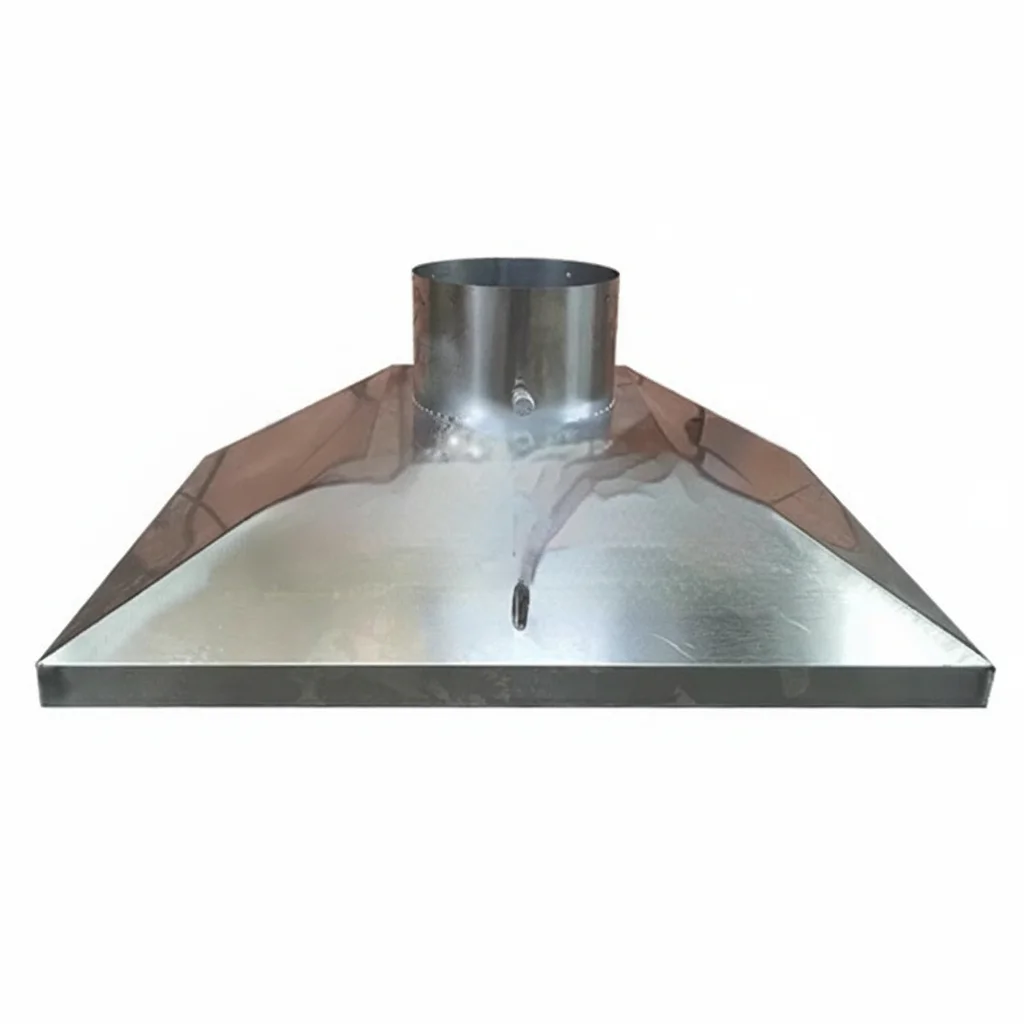 

Custom Stainless Steel Industrial & Smoke Exhaust Hood with Dust and Ventilation