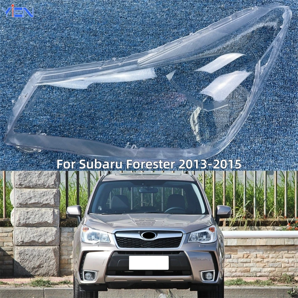 

For Subaru Forester 2013 2014 2015 Car Products Lampshade Cover Headlight Shell Car Front Headlight Lens Cover Lights Shell
