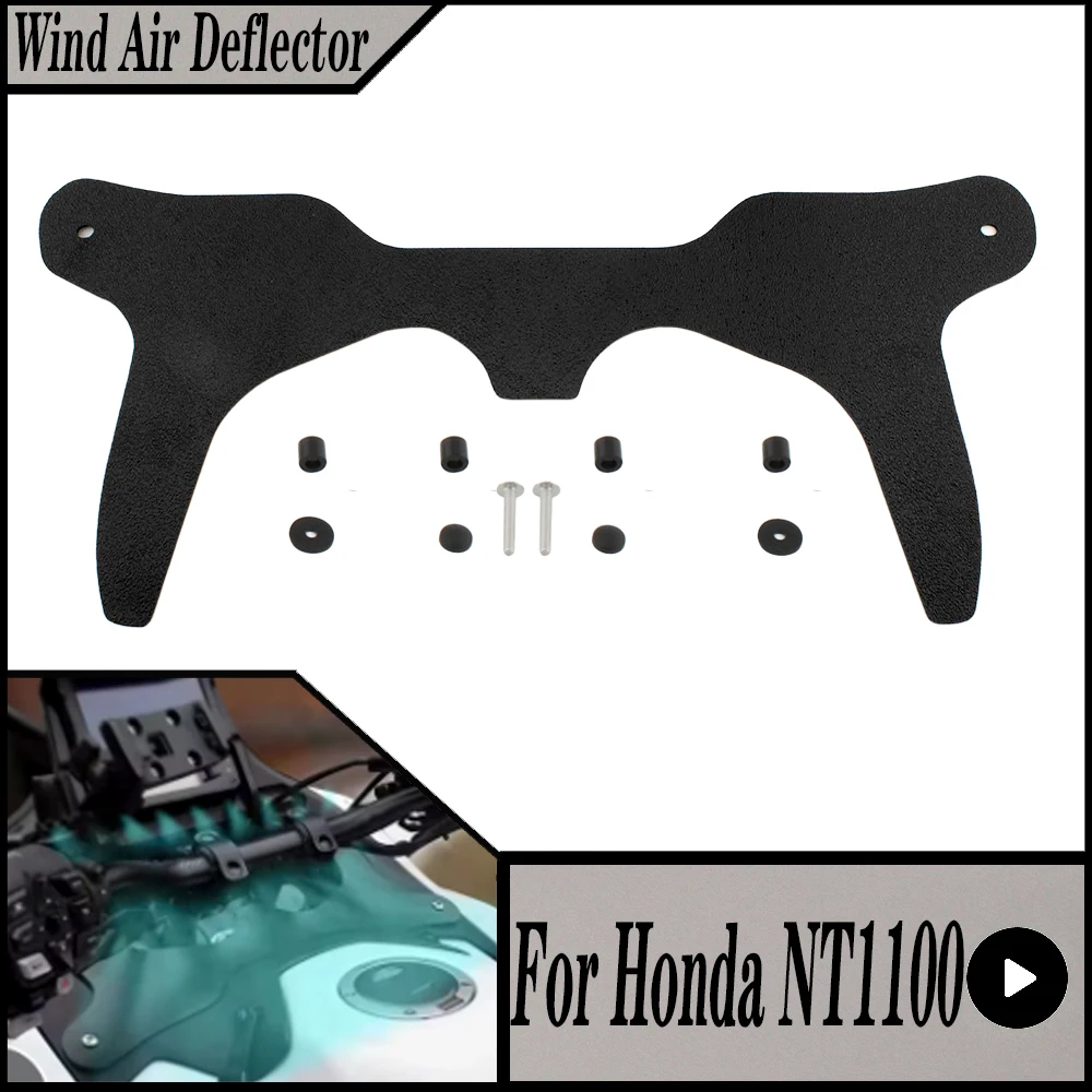 

For Honda NT1100 NT 1100 2022-2025 Motorcycle Wind Air Deflector Fairing Forkshield Cockpit Nylon Accessories Kit Set Pair