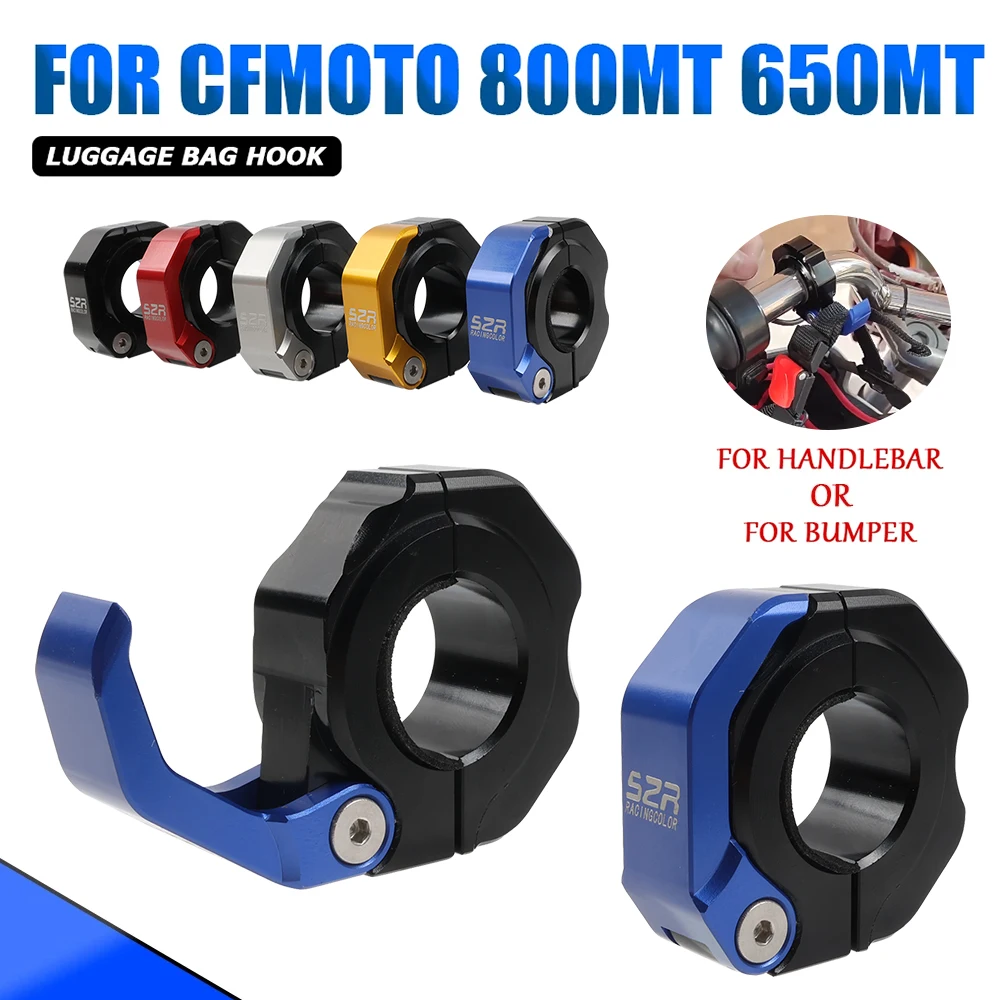 

For CFMOTO CF 800MT MT800 650MT MT650 800 MT 650 MT Motorcycle Accessories Handlebar Helmet Hook Luggage Bag Hook Holder Hanger