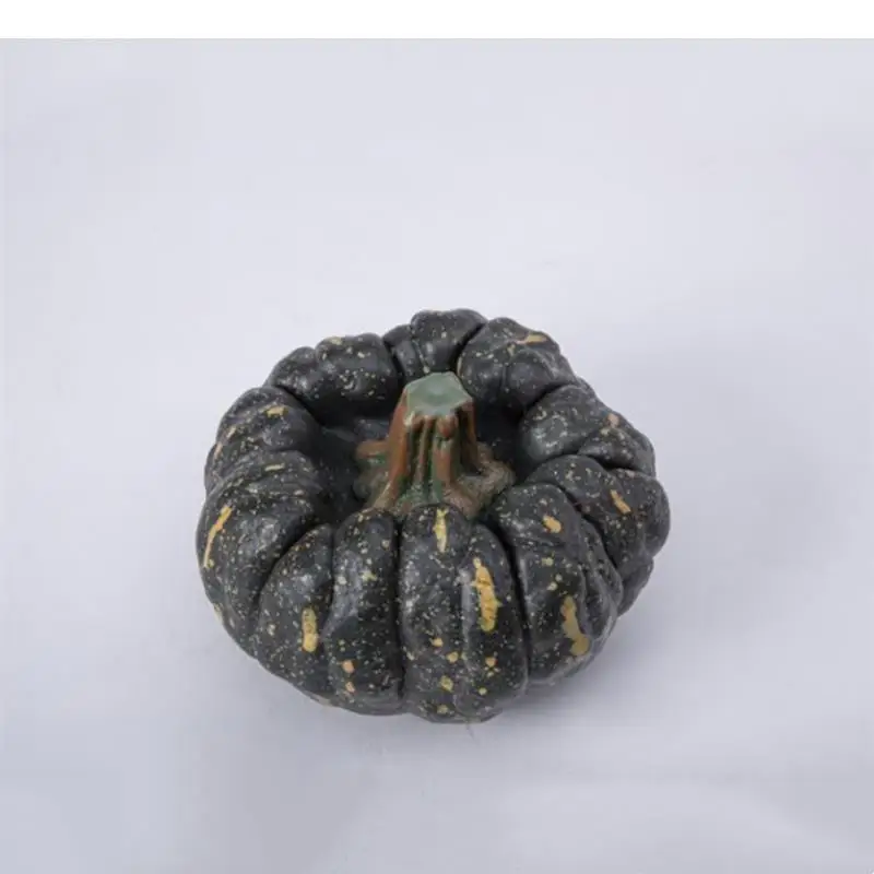 Resin Pumpkin Ornament Crafts Sculpture Statue Home Accessories Living Room Desktop Decoration Figurines  Miniatures Exhibits