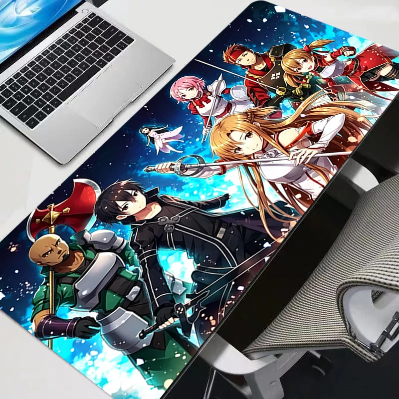 Esports Online Gaming - Oversized Anime Mouse Pad Animation Office