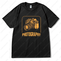 Vintage Photography Graphic T Shirts Photography Enthusiast Harajuku Streetwear Men Woman Cotton Tees Fashion Classics Cute Tops