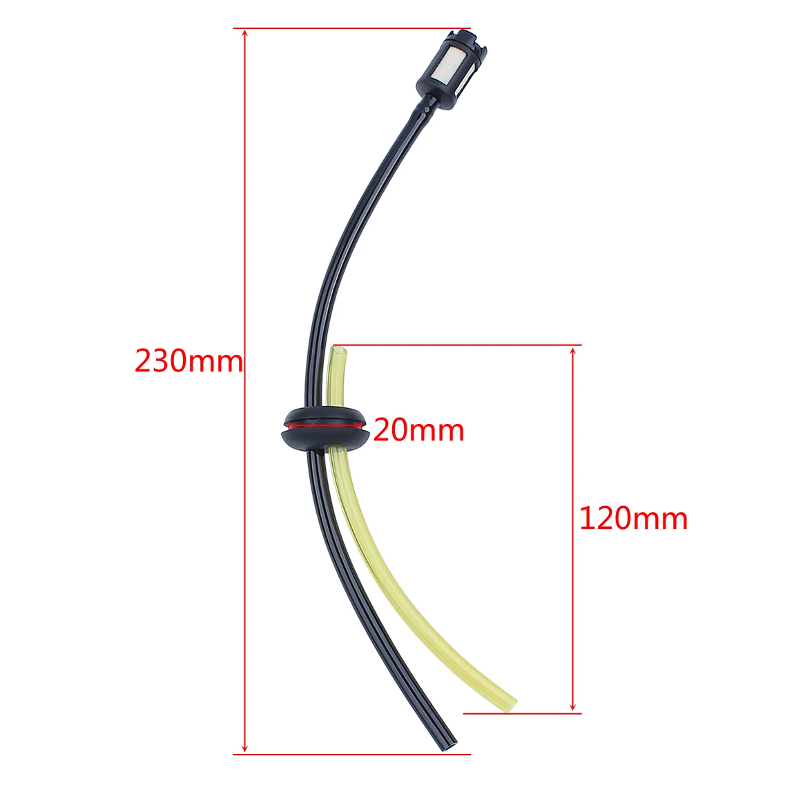 Tubo del carburante Tubo Flessibile Linea di Anello di Tenuta Per Honda GX31 GX35 GX35NT GX22 GX25 GX25N GX25NT GX25T GX 31 35 35NT 22 25 25N 25NT 25T Motore A Gas