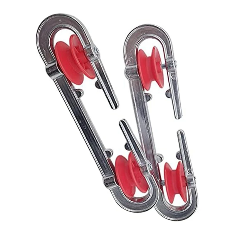 Clothes Drying Rack Rolling Separator For Heavy Loads And Long Clothesline,2 Pack