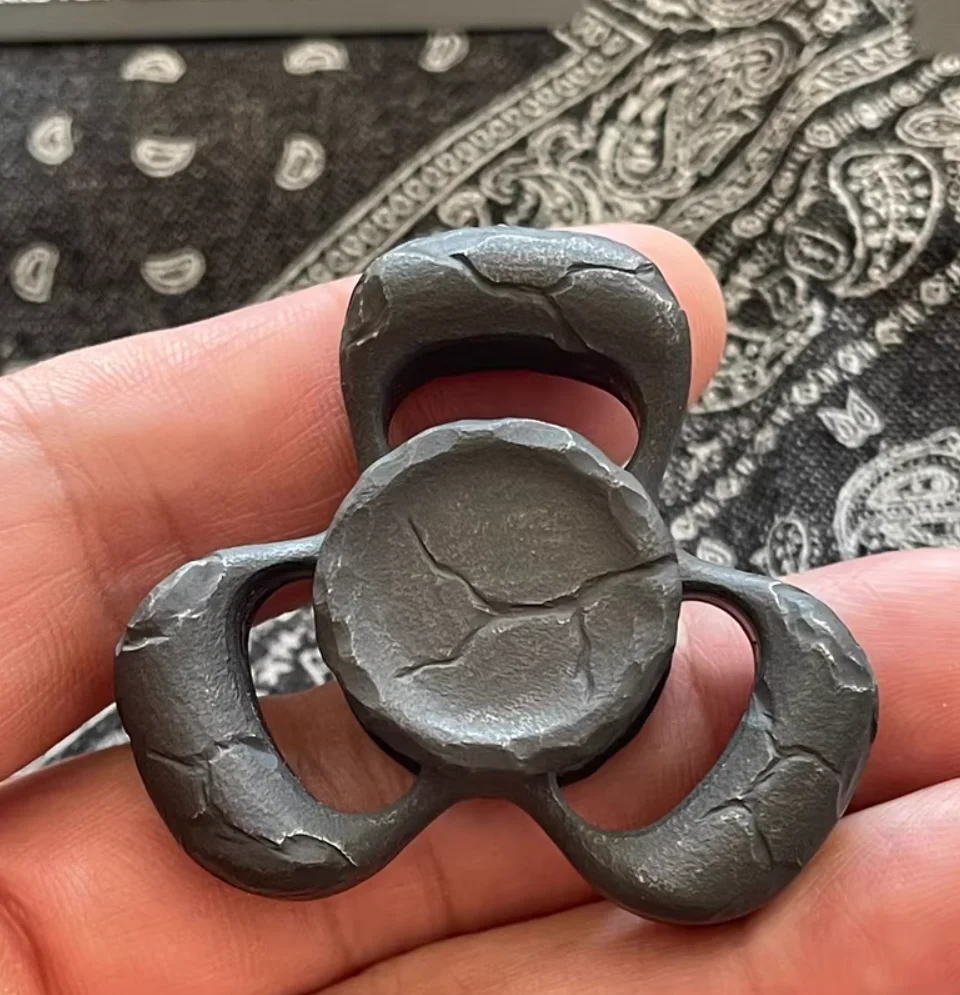 Used EDC KAP Horizon zirconium stone pattern Fingertip gyroscope Decompression toys
