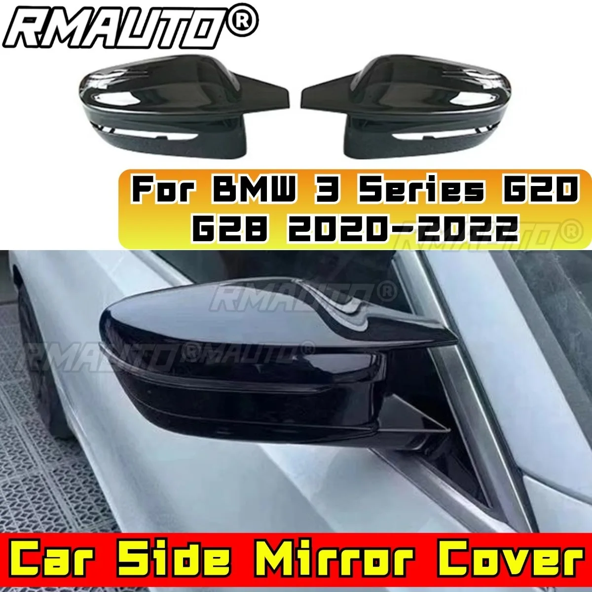

Car Rearview Protect Side Mirror Cover Body Kit For BMW 3 Series G20 G28 2020-2022 Rearview Mirror Cover Trim Car Accessories