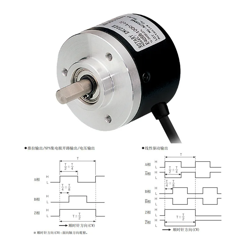 Autonics Incremental Encoder E40S6 E50S8 Rotary Photoelectric Encoder E40H8 Motor Controller