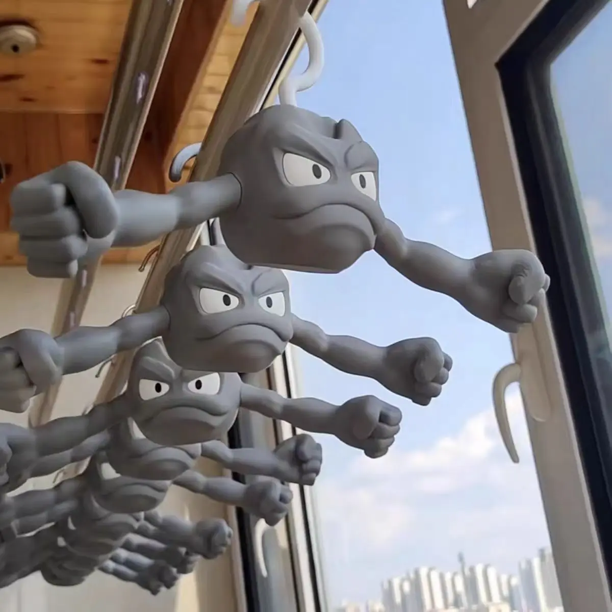 ثلاثية الأبعاد الطباعة الإبداع البوكيمون الجيود الشكل دمية شماعات الكرتون ثلاثية الأبعاد نموذج غرفة نوم تأثيث المنزل الديكور لطيف هدية #3