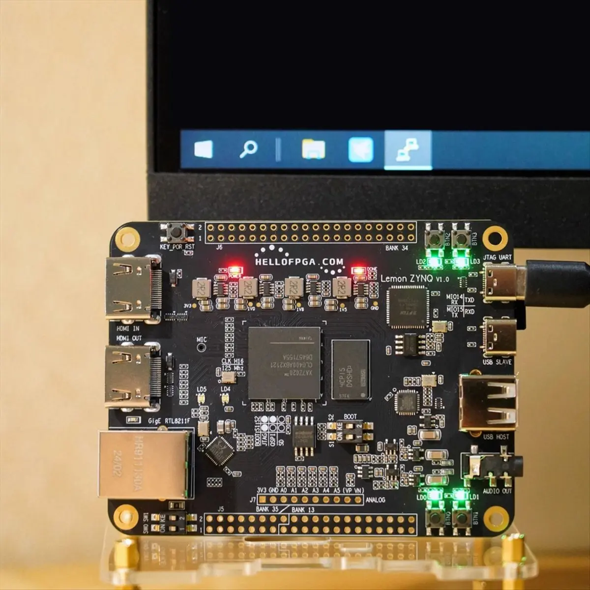 

Плата разработки (A32M) ZYNQ7020 может запускать PYNQ Image XC7Z020 FPGA, минимальная системная плата с поддержкой HDMI.
