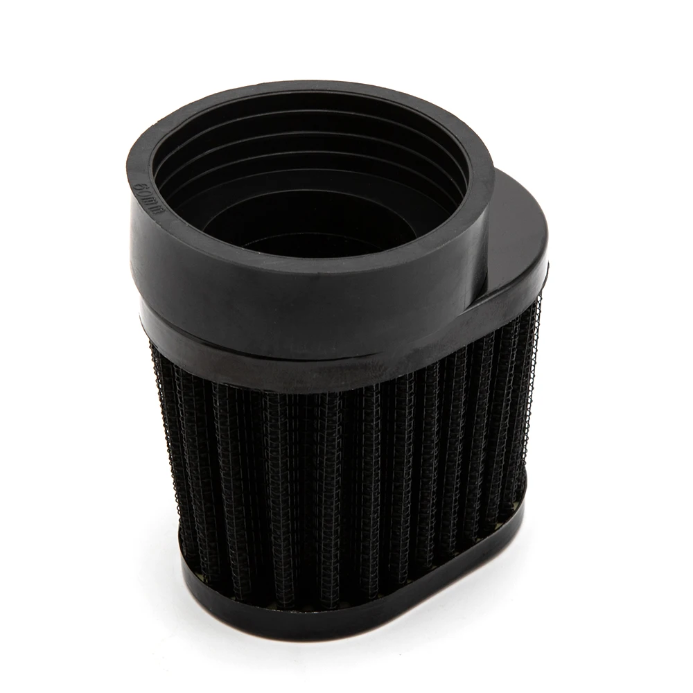 52mm 60mm Universal Motorcycle Air Filter Car Motorbike Air Intake Accessories