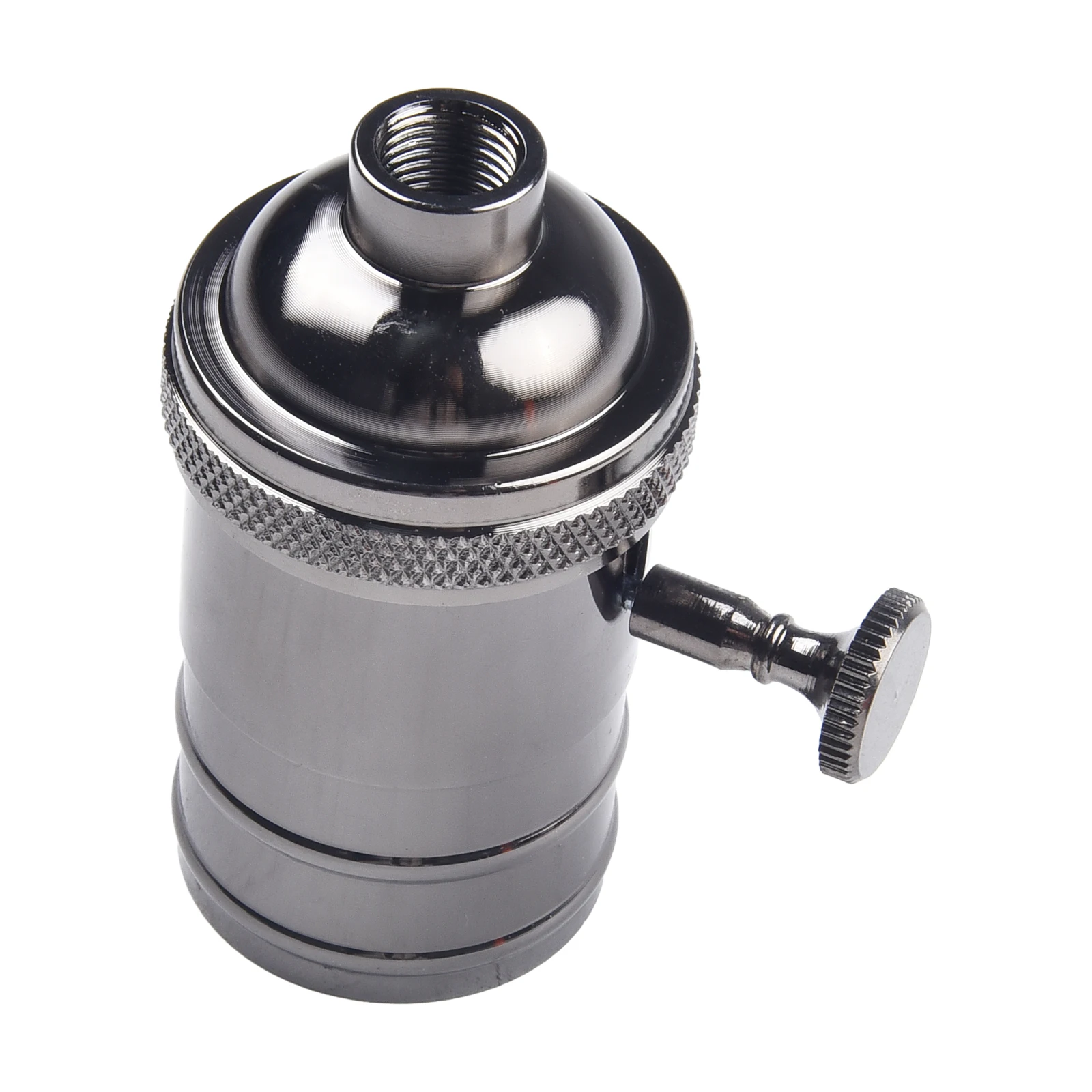 Industrial Lamp Socket with E27 Threaded Base for Use in Exposed Bulb Lighting Setups in Residential and Commercial Areas