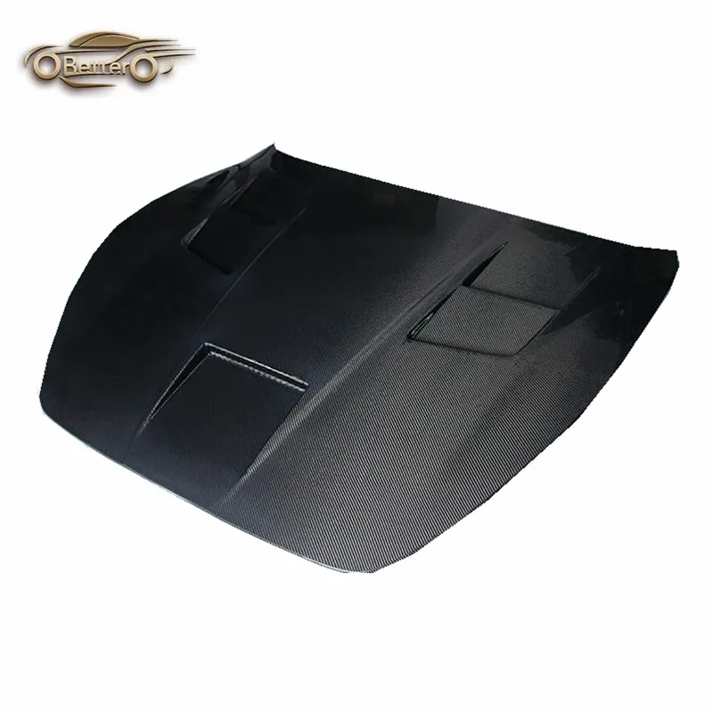 

BETTER High Quality carbon fiber engine hood cover for Maserati Gran Turismo GT 2007-2012 Upgrade DMC Style Hood