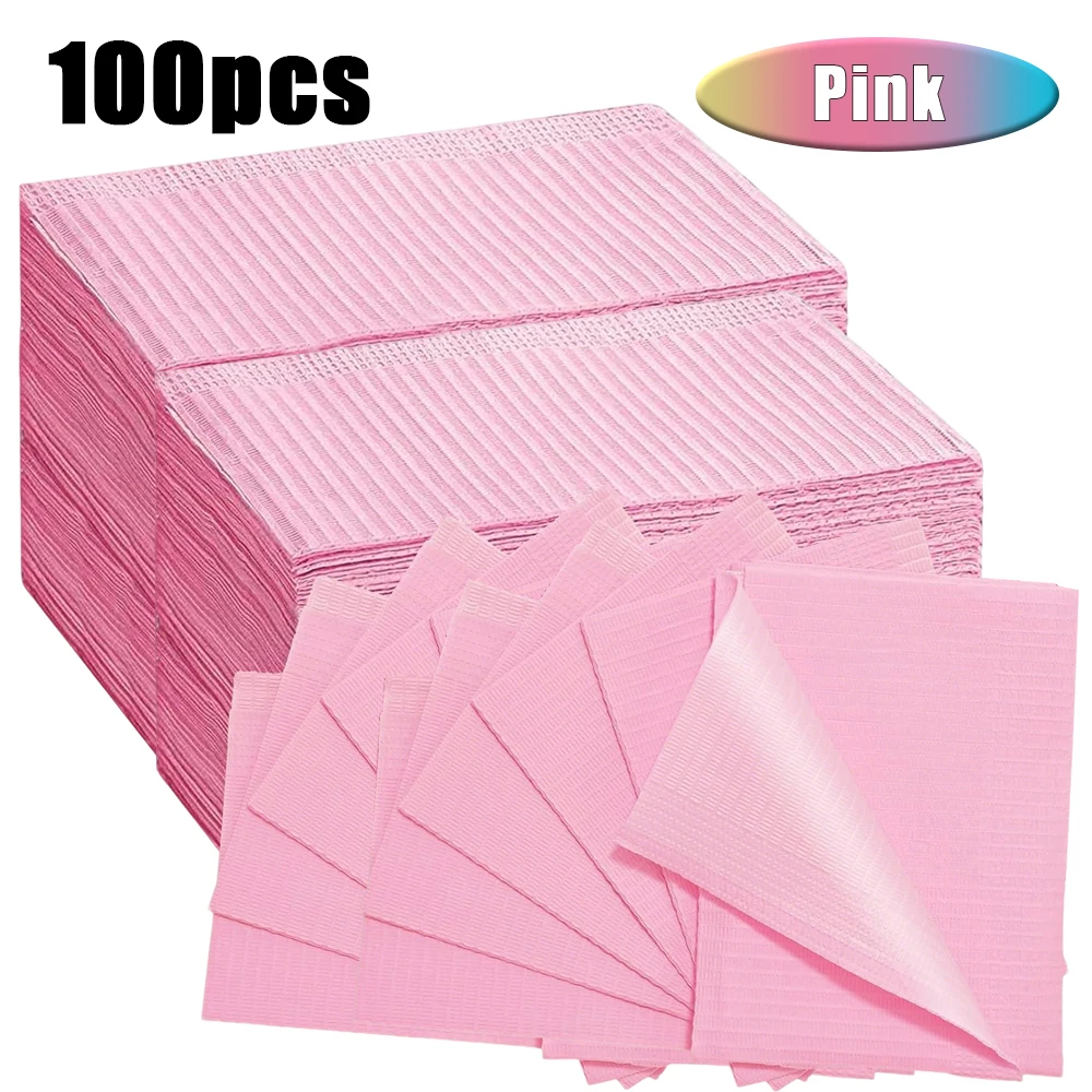 100/50/5 stücke Einweg Wasserdichte Tattoo Sauber Pad Tücher Dental Piercing Lätzchen Wasserdichte Blätter Papier Tattoo Zubehör