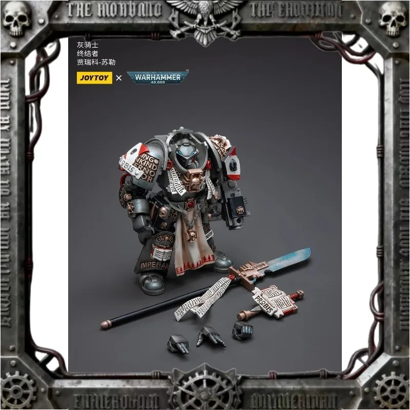 

[24-часовая доставка] 1/18 JOYTOY Фигурка 40K Grey Knight Терминатор Squad Jaric Thule Аниме Модель Игрушки