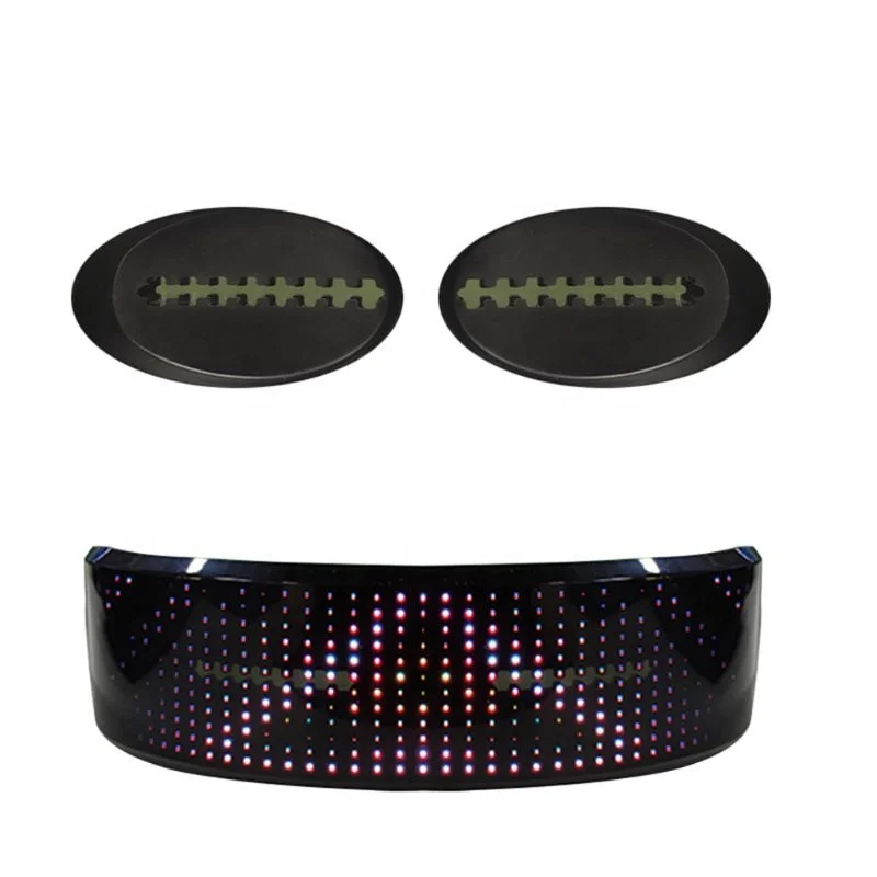 

2025 hot sale Luminous LED Glowing Glasses Rechargeable App Control Customize Magic Scrolling Led Text Shining Glasses for Bar P