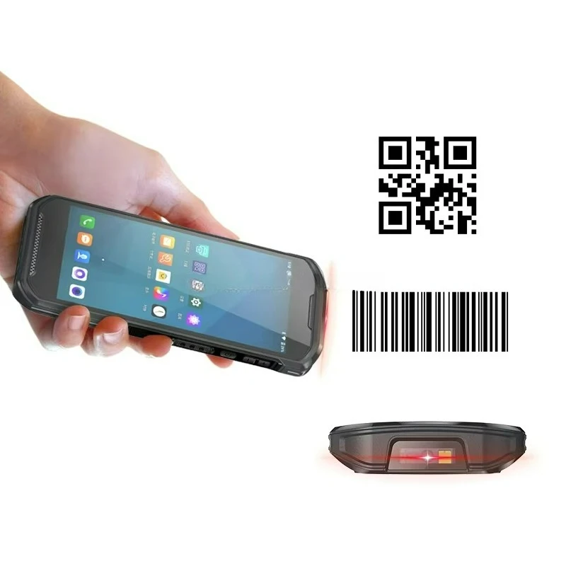 

5.5 Inch PDA Rugged Android Smart Terminal 2D Barcode Scanner With WIFI Blue Tooth High Quality Mobile Industrial PDA