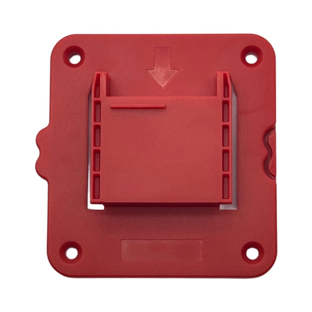 Plastic Hanging Storage Bracket for Craftsman 20V Tools Wall Mounted Tool Organizer Space Saving Design 92.5x90mm Red